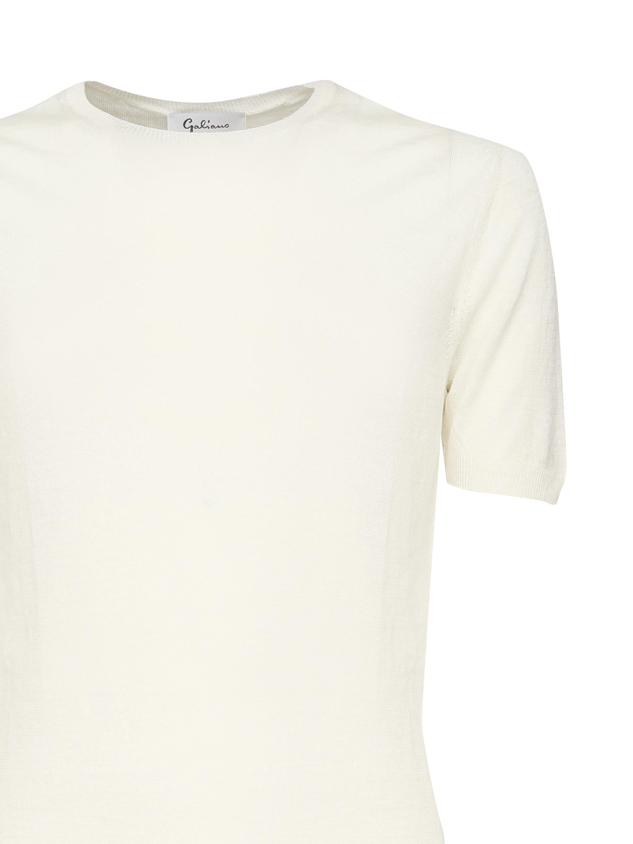 t-shirt premium in maglia 57177 24801005 GALIANO 