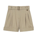 Shorts in gabardine con cintura 8127803 C5956 BURBERRY 
