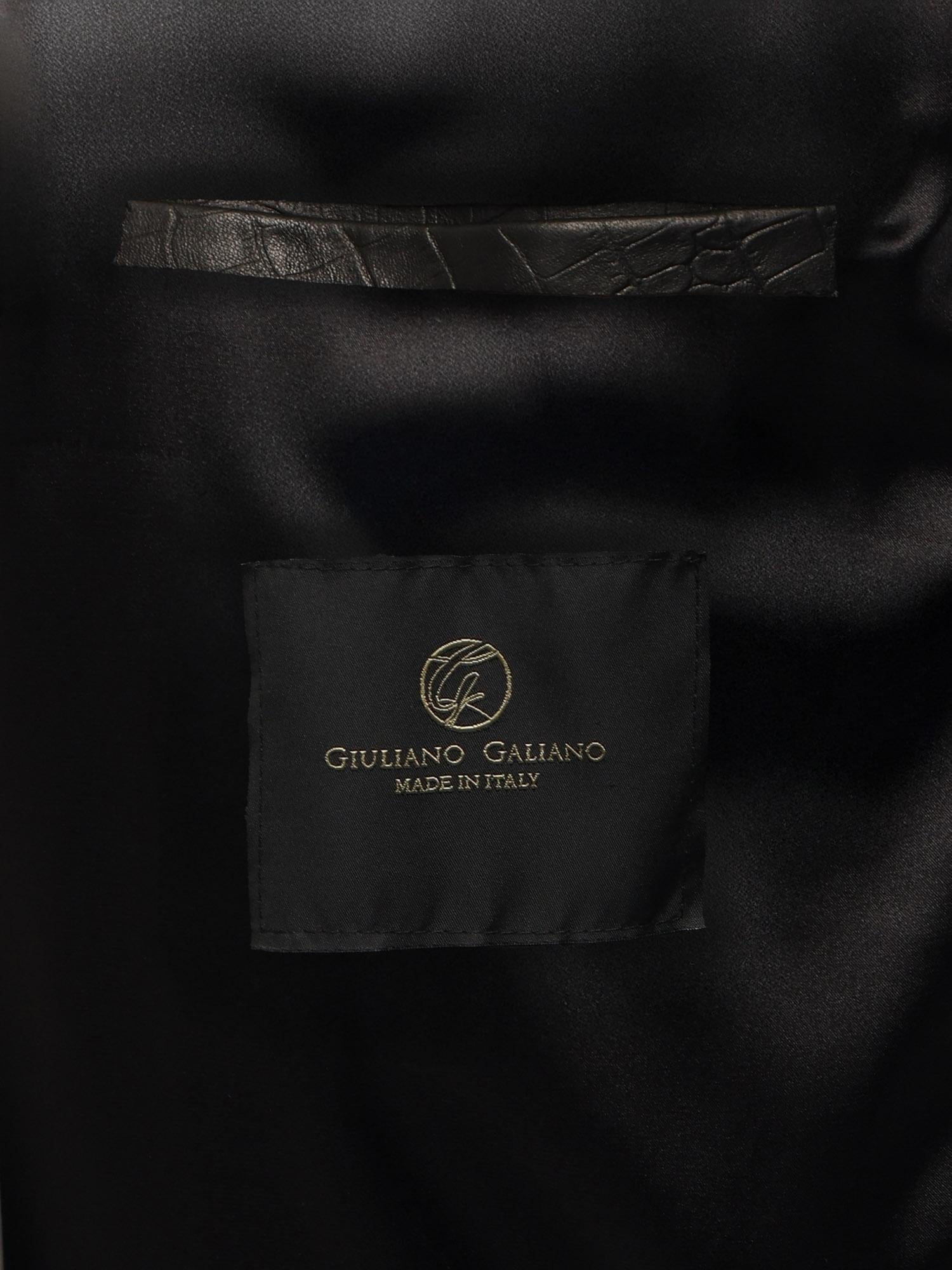 Giubbotto Bronx in pelle con cappuccio BRONX COCCONERO GIULIANO GALIANO 