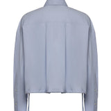 Camicia cropped in cotone 106249 A32LG50 PINKO 