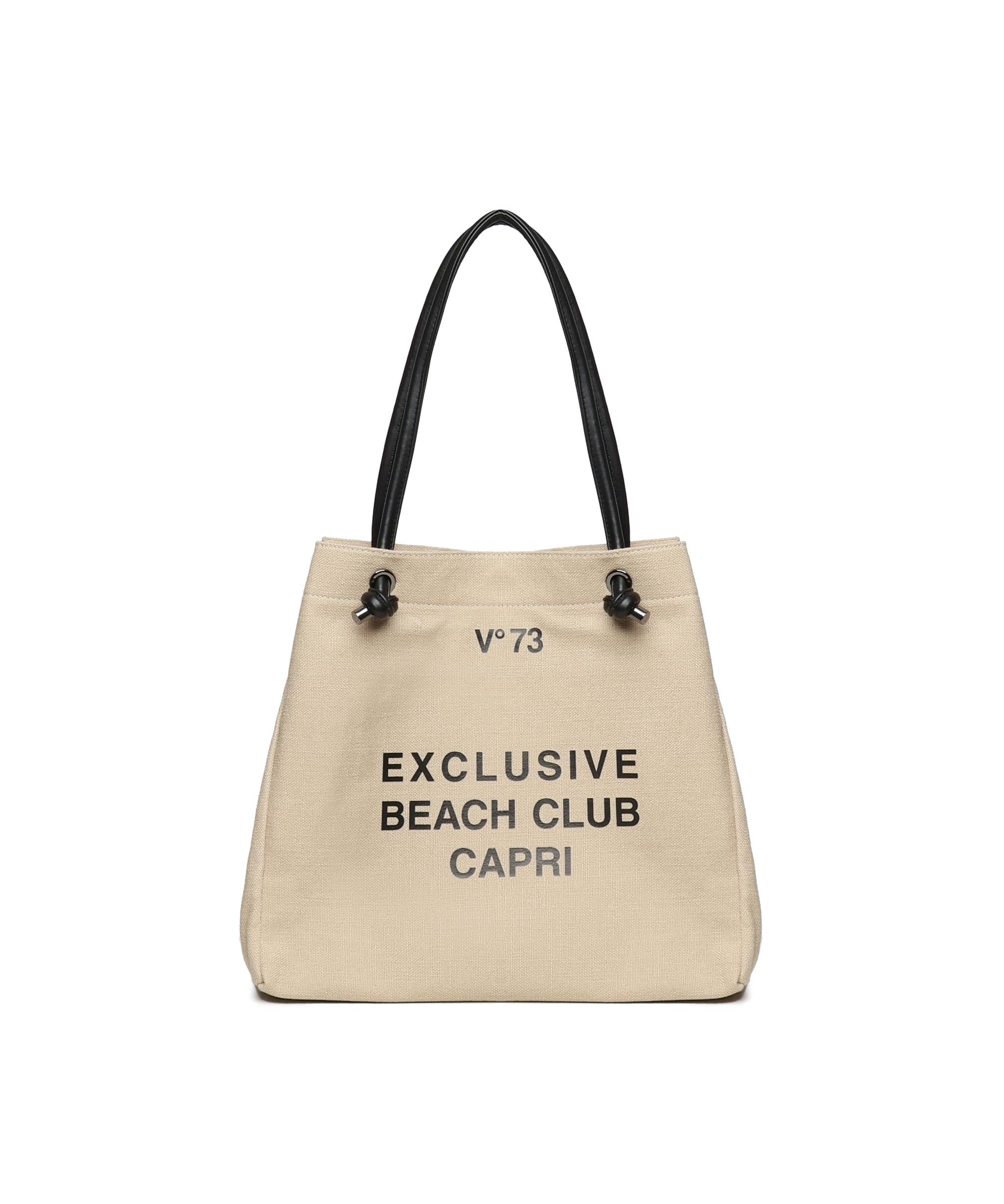 Borsa shooping Beach Club 73BS92701 BEACH CLUBNATURALE/NERO V° 73 