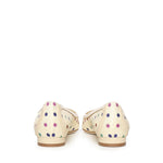 Slingback Mayjousli in raso 1263183 1309 MANOLO BLAHNIK 