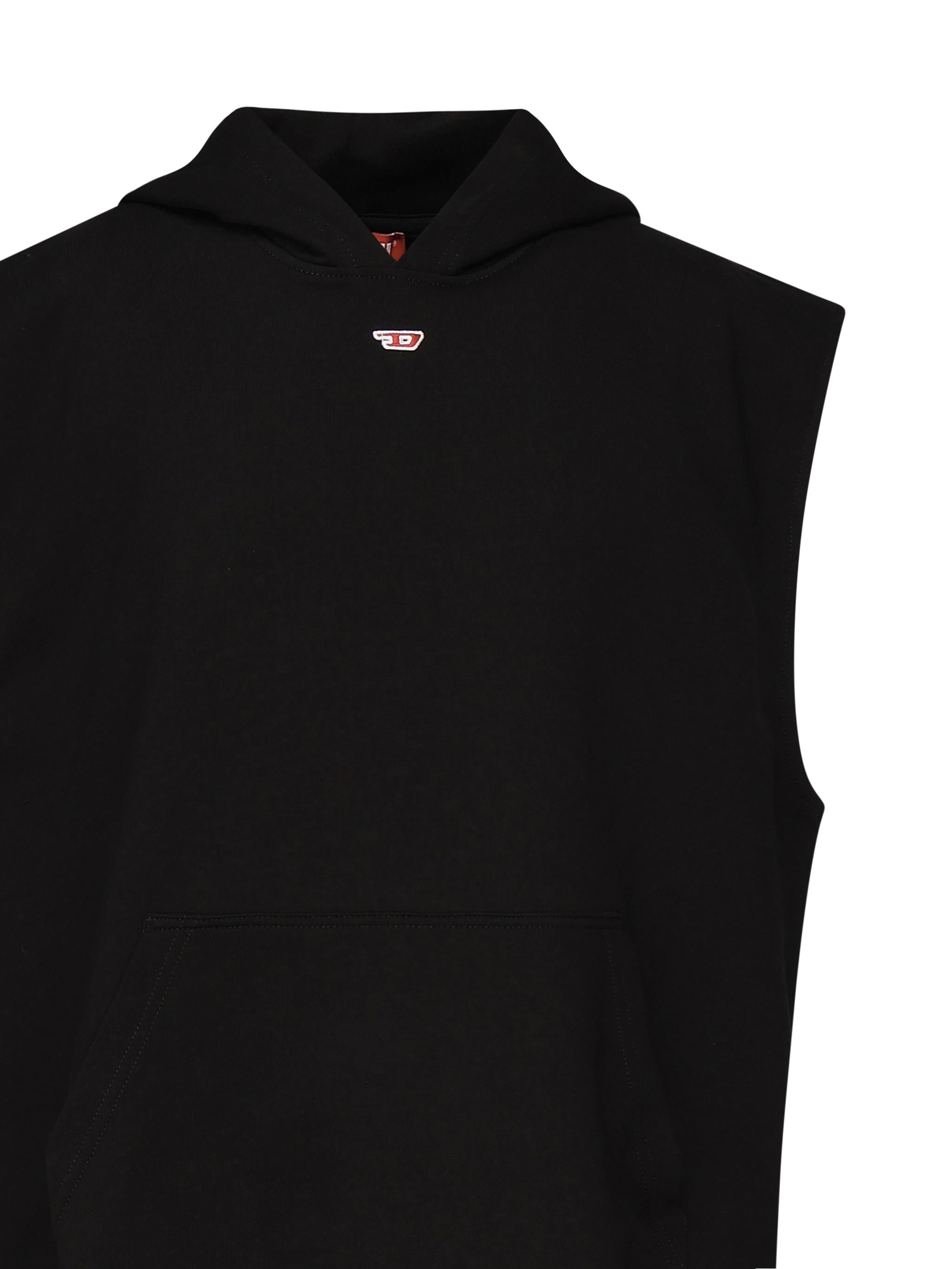 Hoodie senza maniche con logo A17626 0GEAD9XX DIESEL 