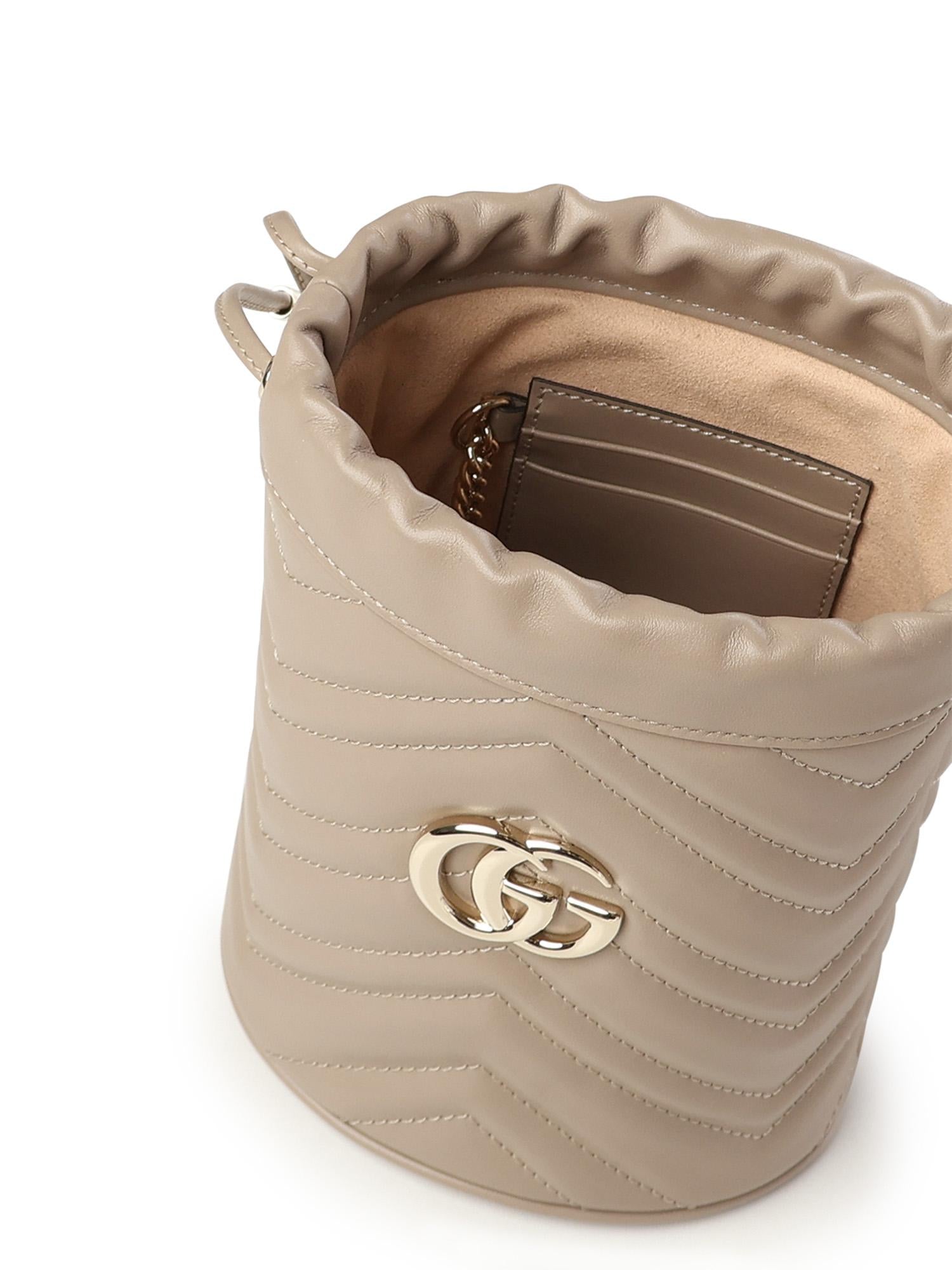 Borsa a secchiello GG Marmont 575163 DTDHD1523 GUCCI 