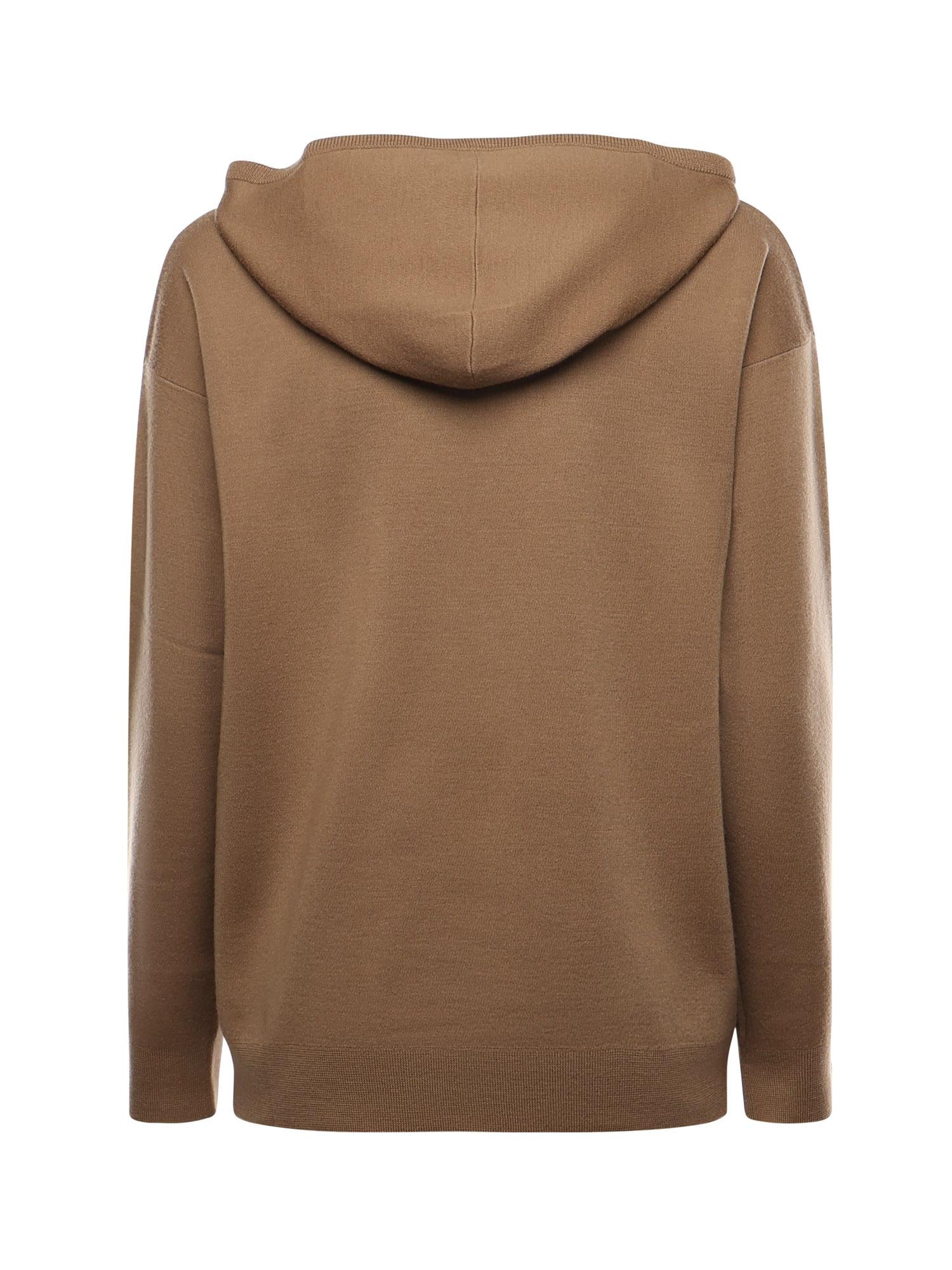 Felpa in lana con cappuccio 2521366222600 013 MAX MARA 