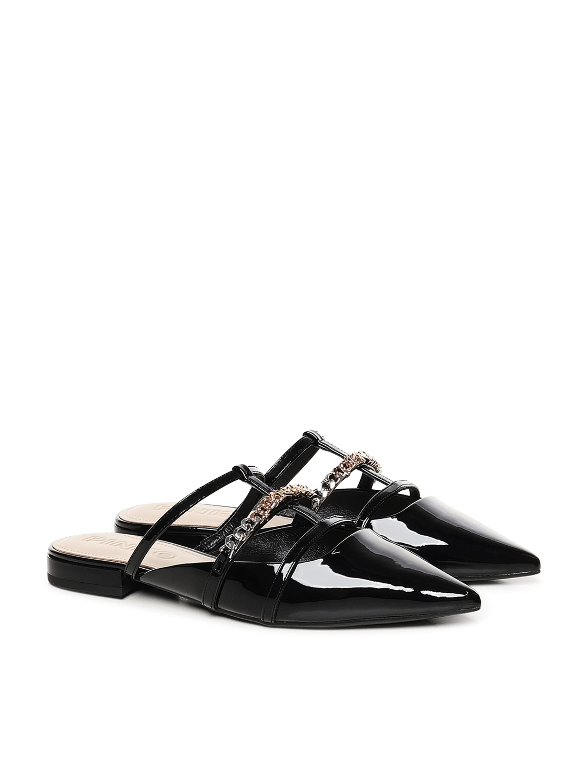 Ballerine mules in vernice SD0275 E002Z99 PINKO 