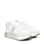 Sneakers platform in suede e mesh BA5049PX02704370  LIU JO 