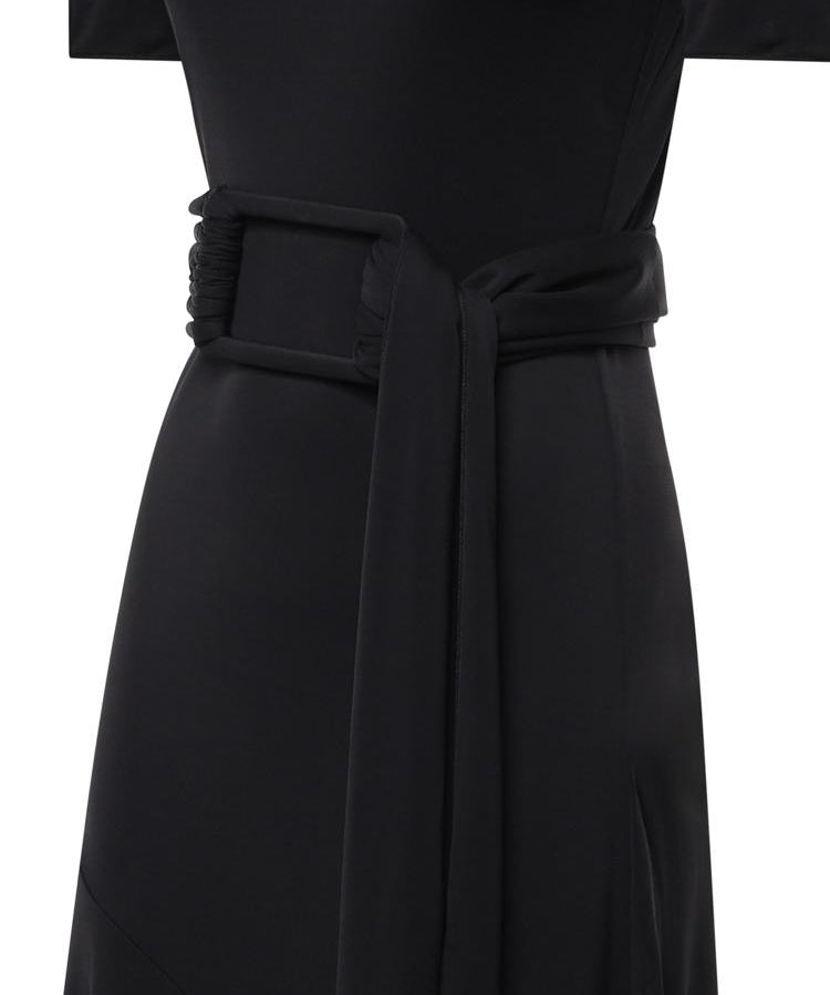 Abito in jersey con cintura AA9R3137J090D 995 ALAIA 