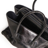 Top handle La Passeggiata Mini in pelle laminata 260WAH00063 LBT070AA233 THE Attico 