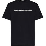 T-shirt in cotone con logo 8N1TE6 1JUFZ09Q4 EMPORIO ARMANI 