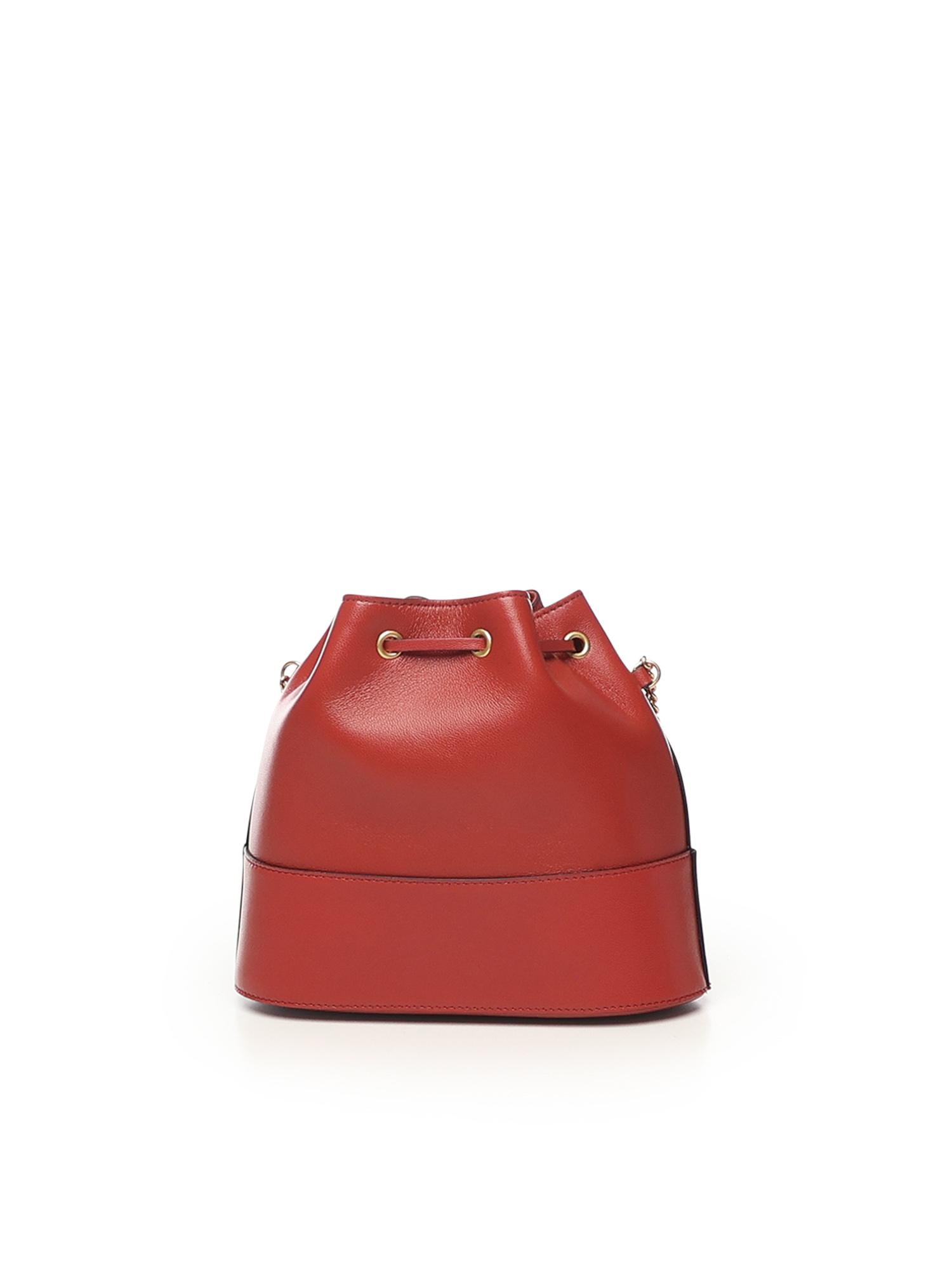 Mini secchiello con catena VLogo Signature 6W2P0T83 HPF0RO VALENTINO GARAVANI 