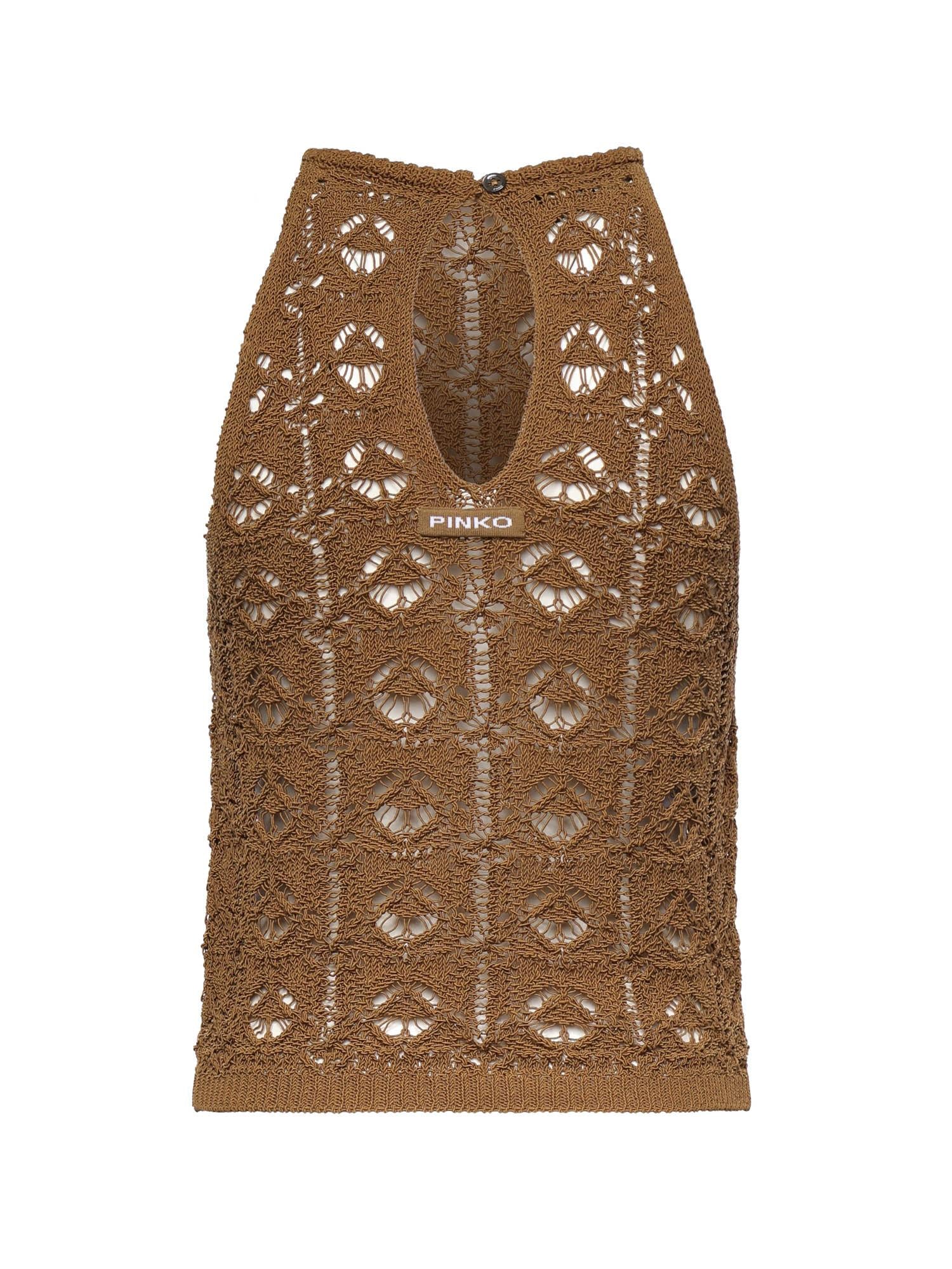 Top Nymphaea in crochet 106863 A3B8L25 PINKO 