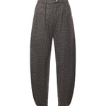 Pantaloni balloon in flanella 105735 A2SKZM7 PINKO 