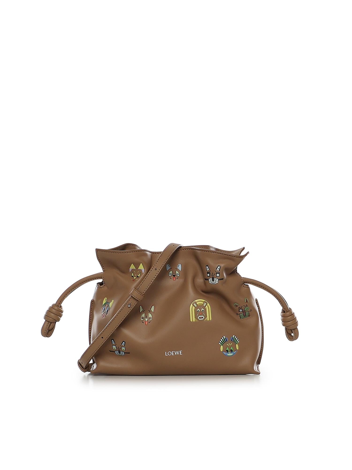 Borsa clutch Flamenco mini Cats in nappa A411FC2XAC 9579 LOEWE 