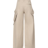 Pantaloni cargo arrotondati AA9P1203X072B 110 ALAIA 