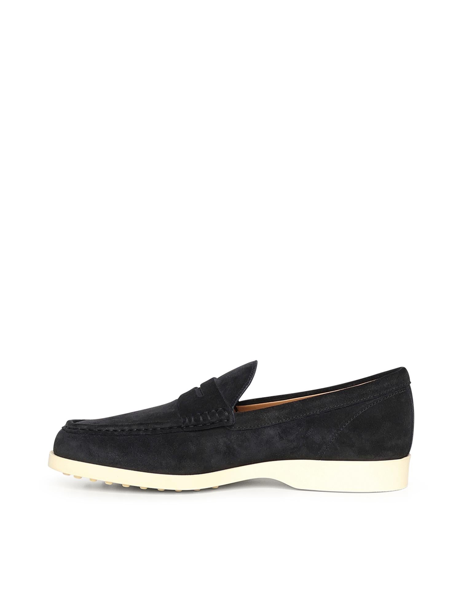 Mocassino in pelle scamosciata XXM98L0KC00M8W U805 TOD'S 