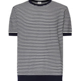 T-shirt a righe in cotone<BR/> M76MAGM57MAG0M037 11-01 ELEVENTY 