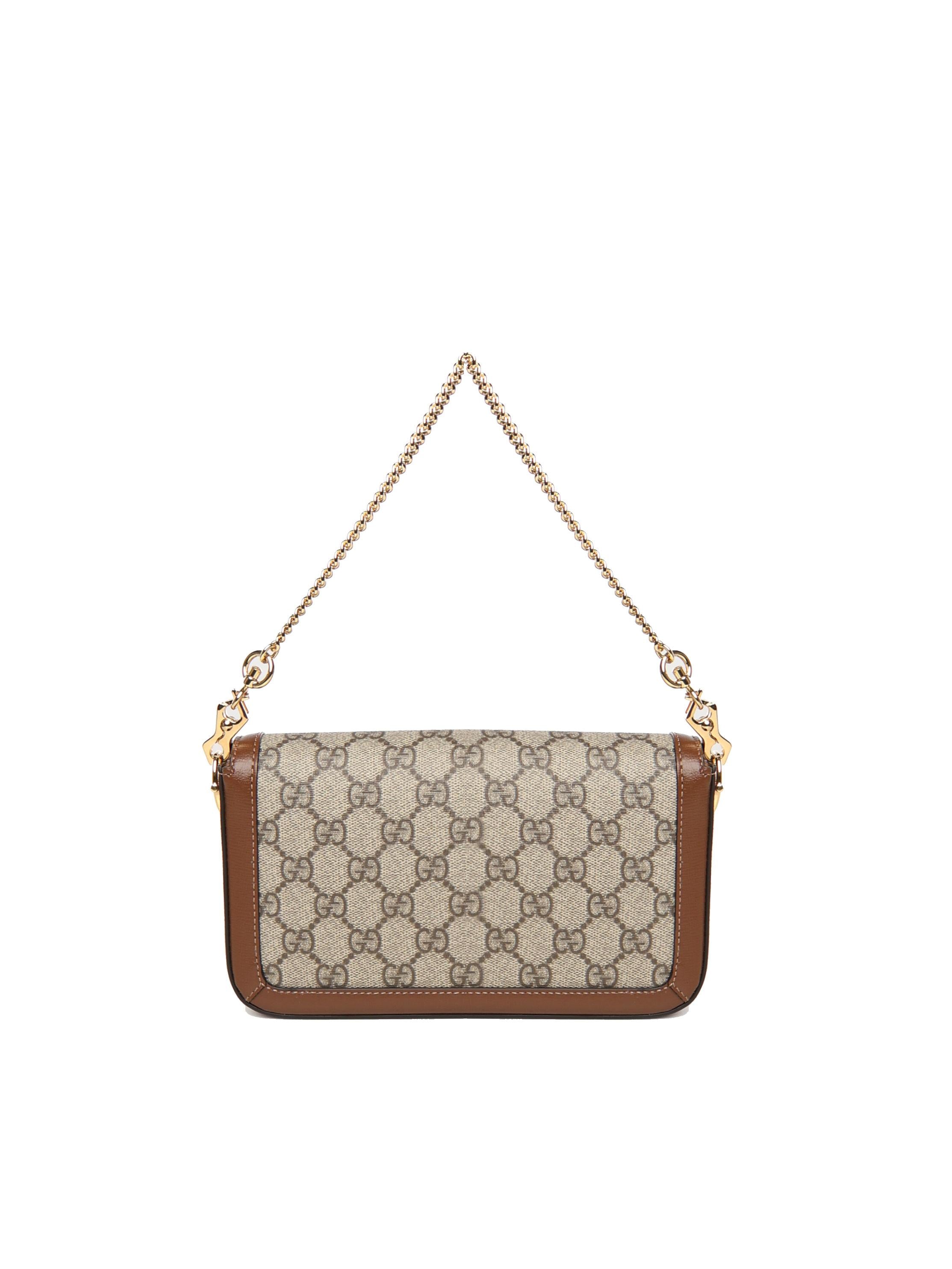 Borsa a spalla Gucci Horsebit 1955 752002 92TCG8563 GUCCI 