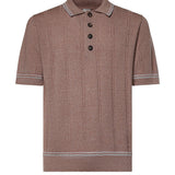 Polo in lino e cotone M76MAGM42MAG0M018 991301 ELEVENTY 