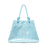 Shopper Aruba in PVC BYBS38A01A TURQUOISE BY BYBLOS 