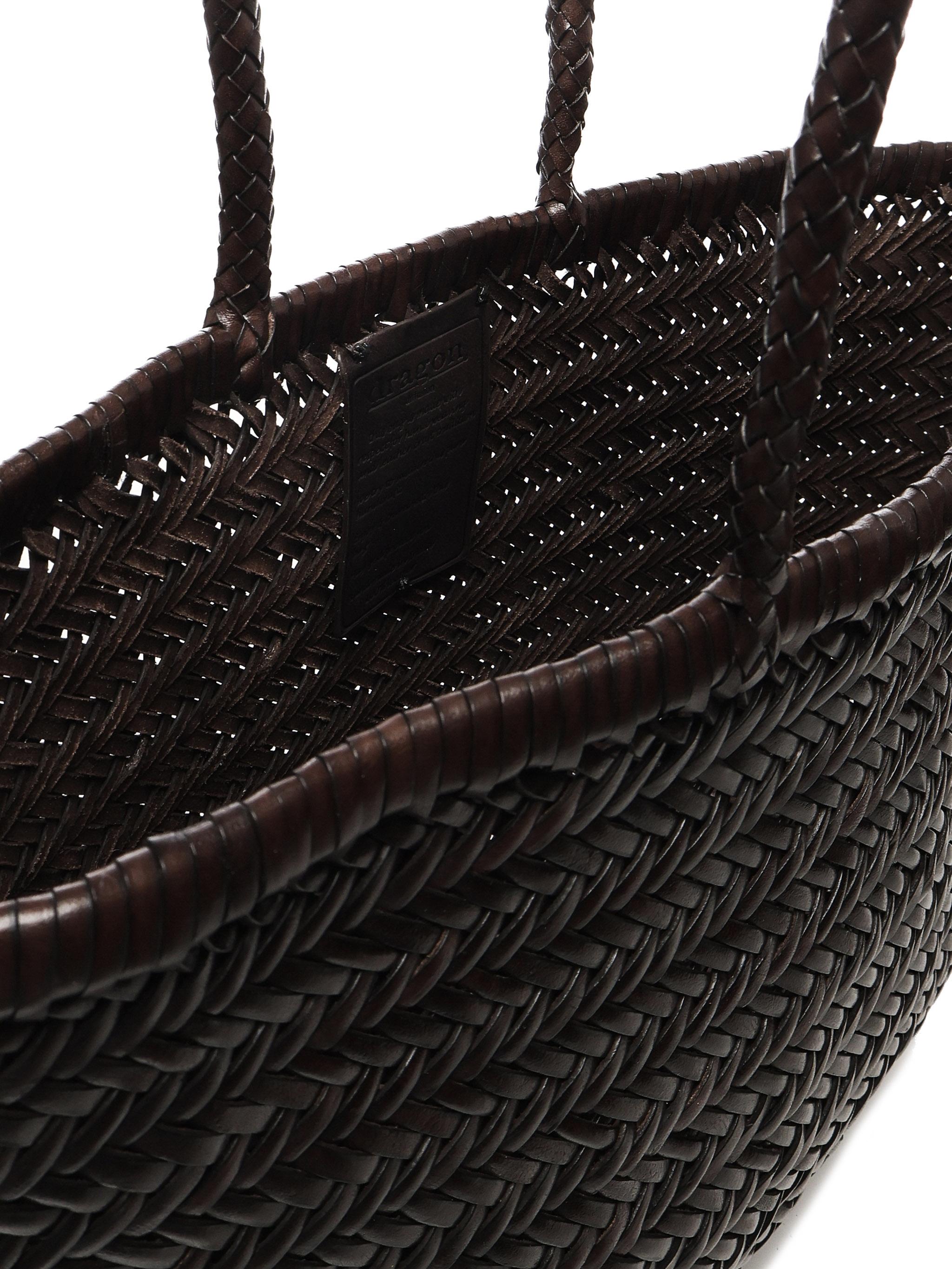 Borsa a mano Bamboo Triple Jump 8810 DARK BROWN DRAGON DIFFUSION 