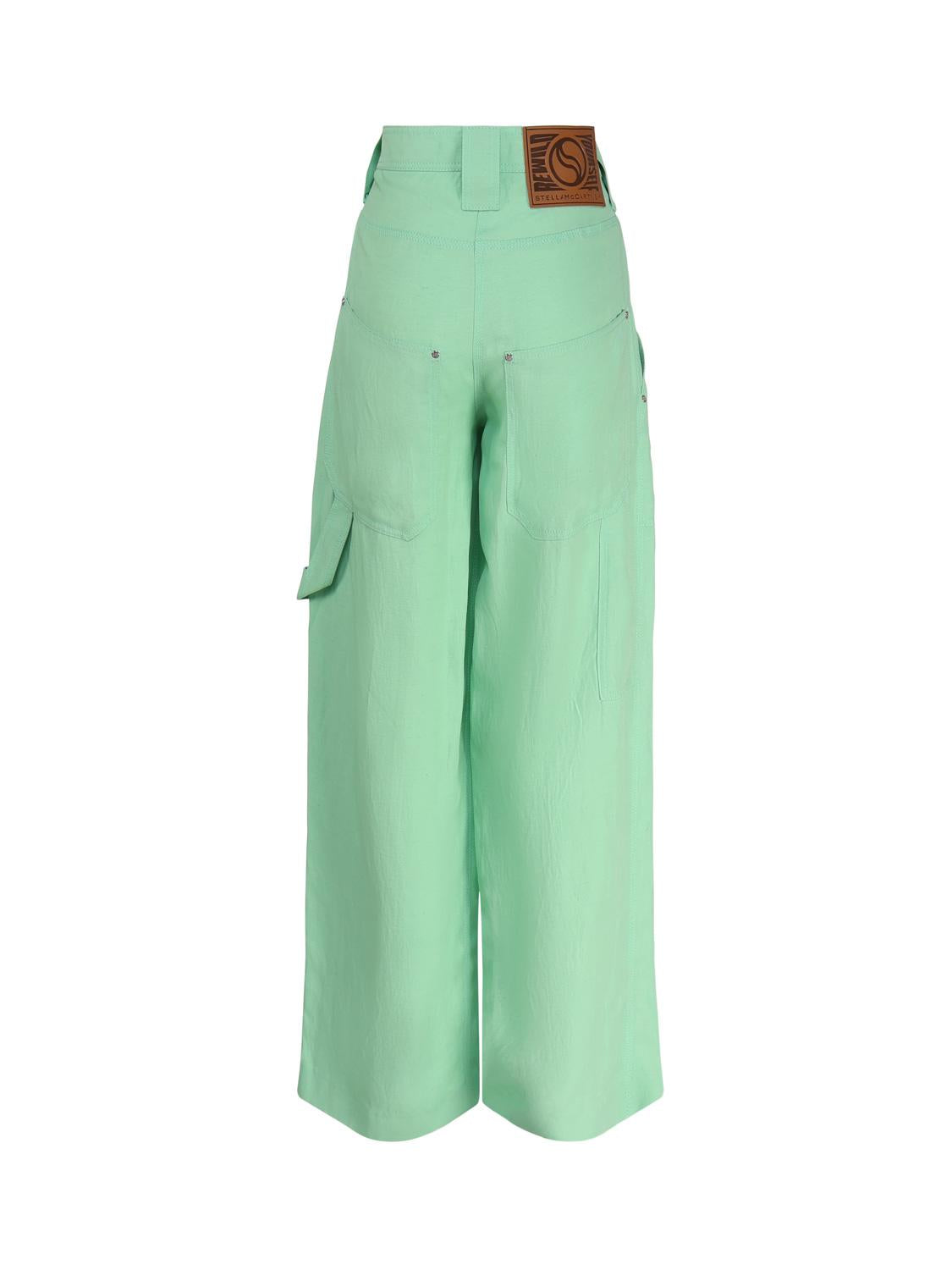 Pantalone a gamba largo 640085 3BU3823090 STELLA McCARTNEY 