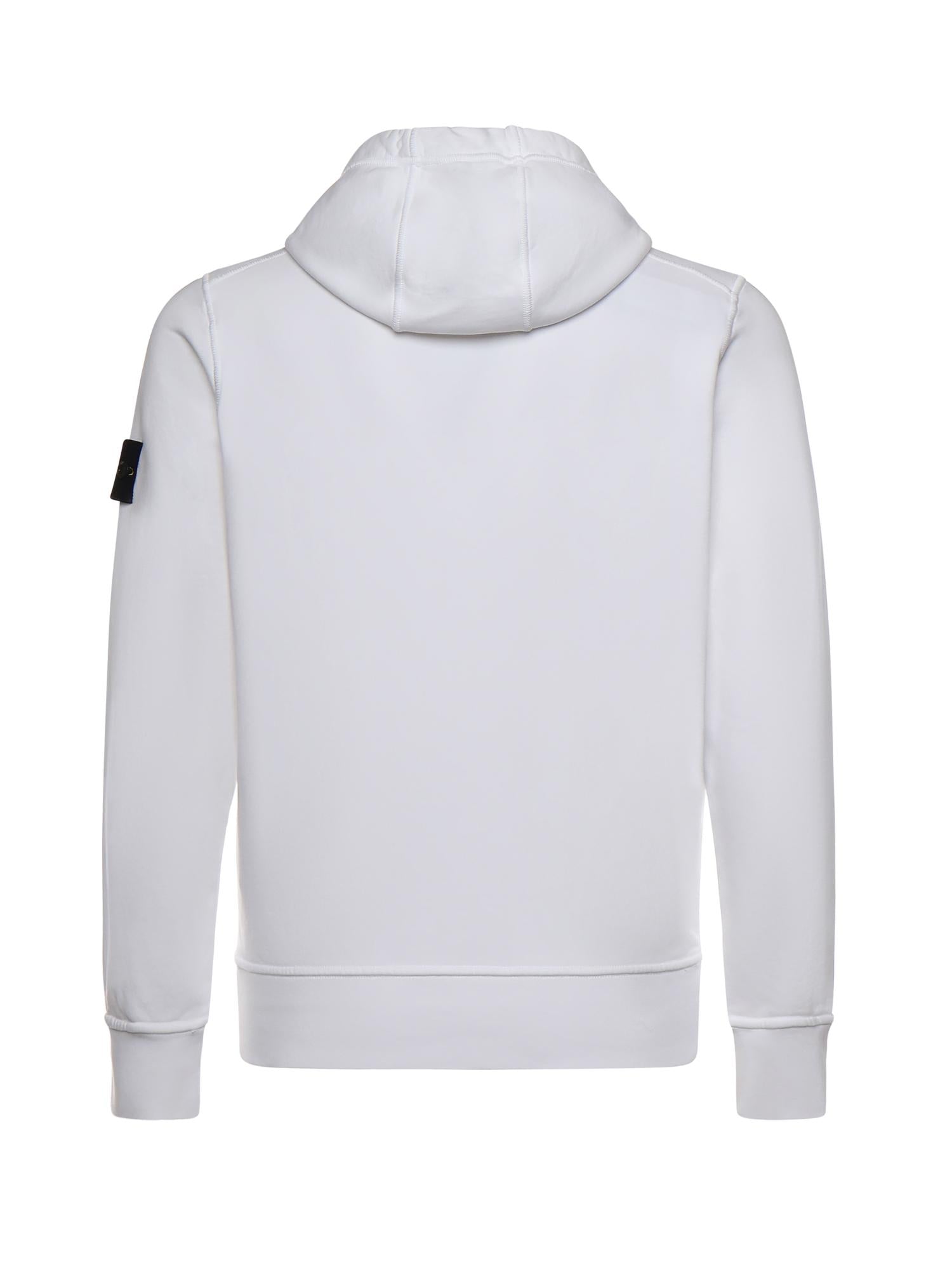 Felpa con logo in cotone L1S156100062 S0051V0001 STONE ISLAND 
