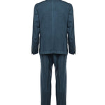 Abito doppio petto in puro lino<BR/> VL7251MF18P FL257181P SANTANIELLO 