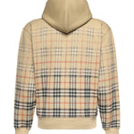 Felpa in cotone Check sfumato 8119034 B9368 BURBERRY 