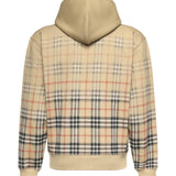 Felpa in cotone Check sfumato 8119034 B9368 BURBERRY 