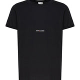 T-shirt logo in cotone 464572 YB2DQ1000 SAINT LAURENT 