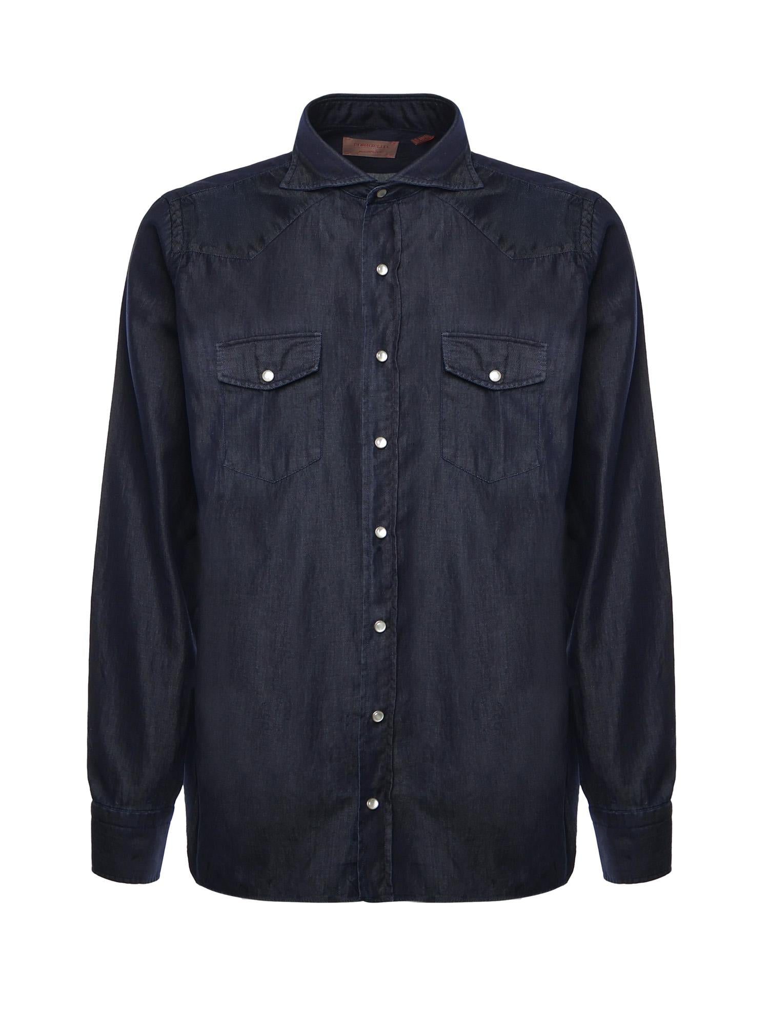 Camicia in denim 17047 1 BORRIELLO NAPOLI 