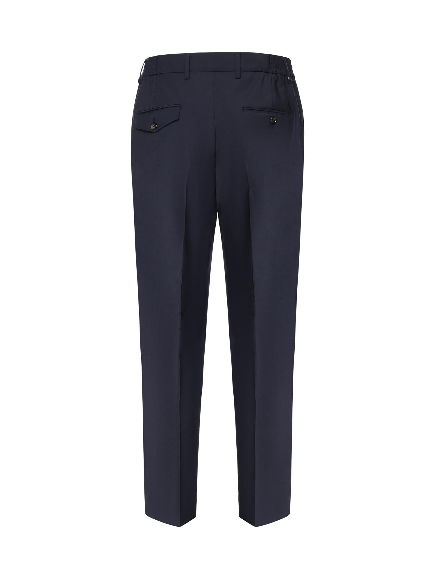 Pantalone New Ricardo in misto lana NEW RICCARDO TBCMBLU SCURO BE ABLE 