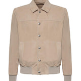 Bomber in suede M75GBTM03PEL0M001 102 ELEVENTY 