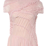 Abito midi in mussola di seta 317526  MAGDA BUTRYM 