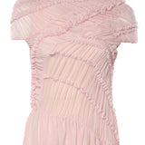Abito midi in mussola di seta 317526  MAGDA BUTRYM 