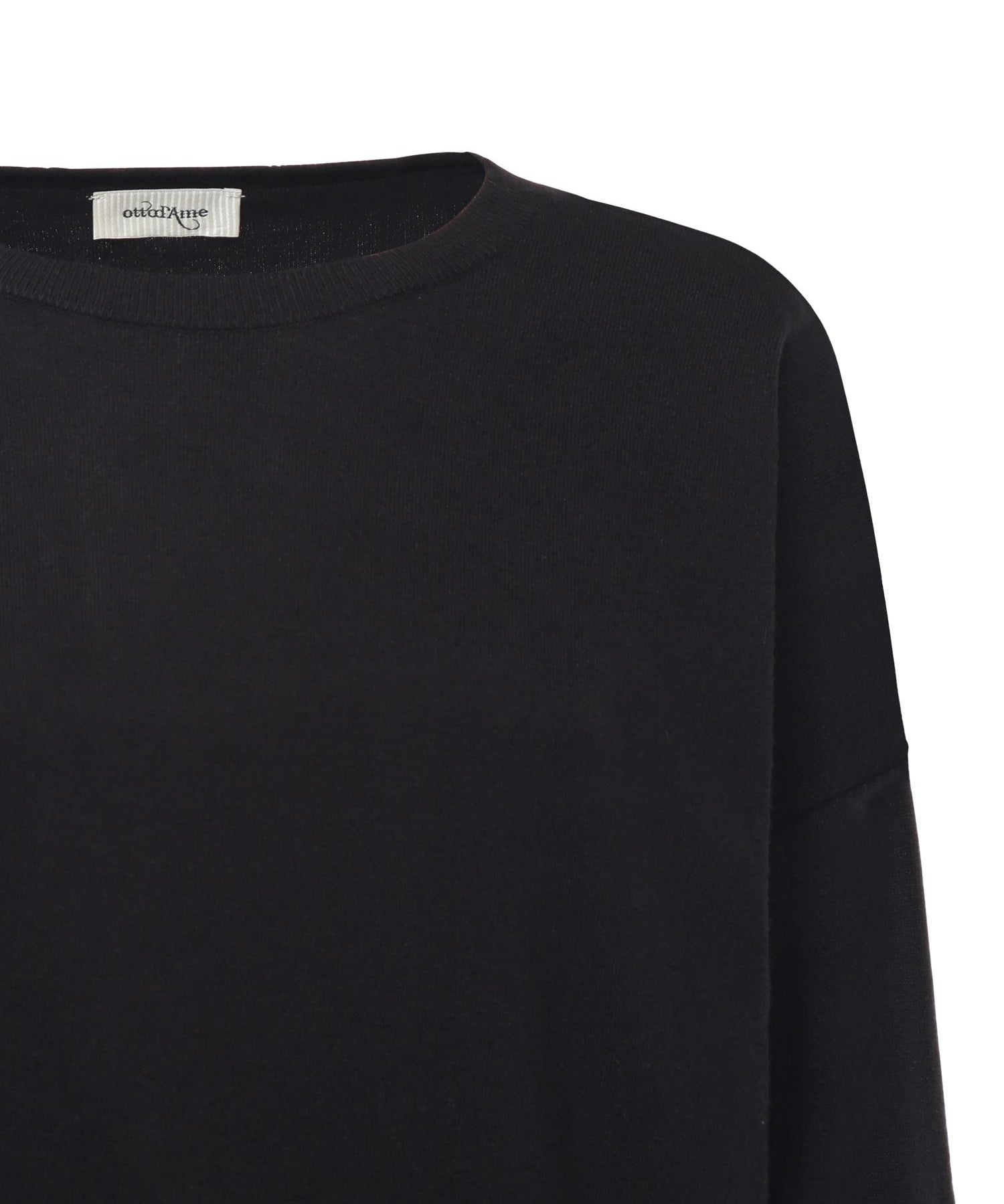 Maglia in viscosa DK9207 NERO OTTOD'AME 