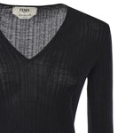 Maglia in lana con logo FS9741 AVFEF0GME FENDI 