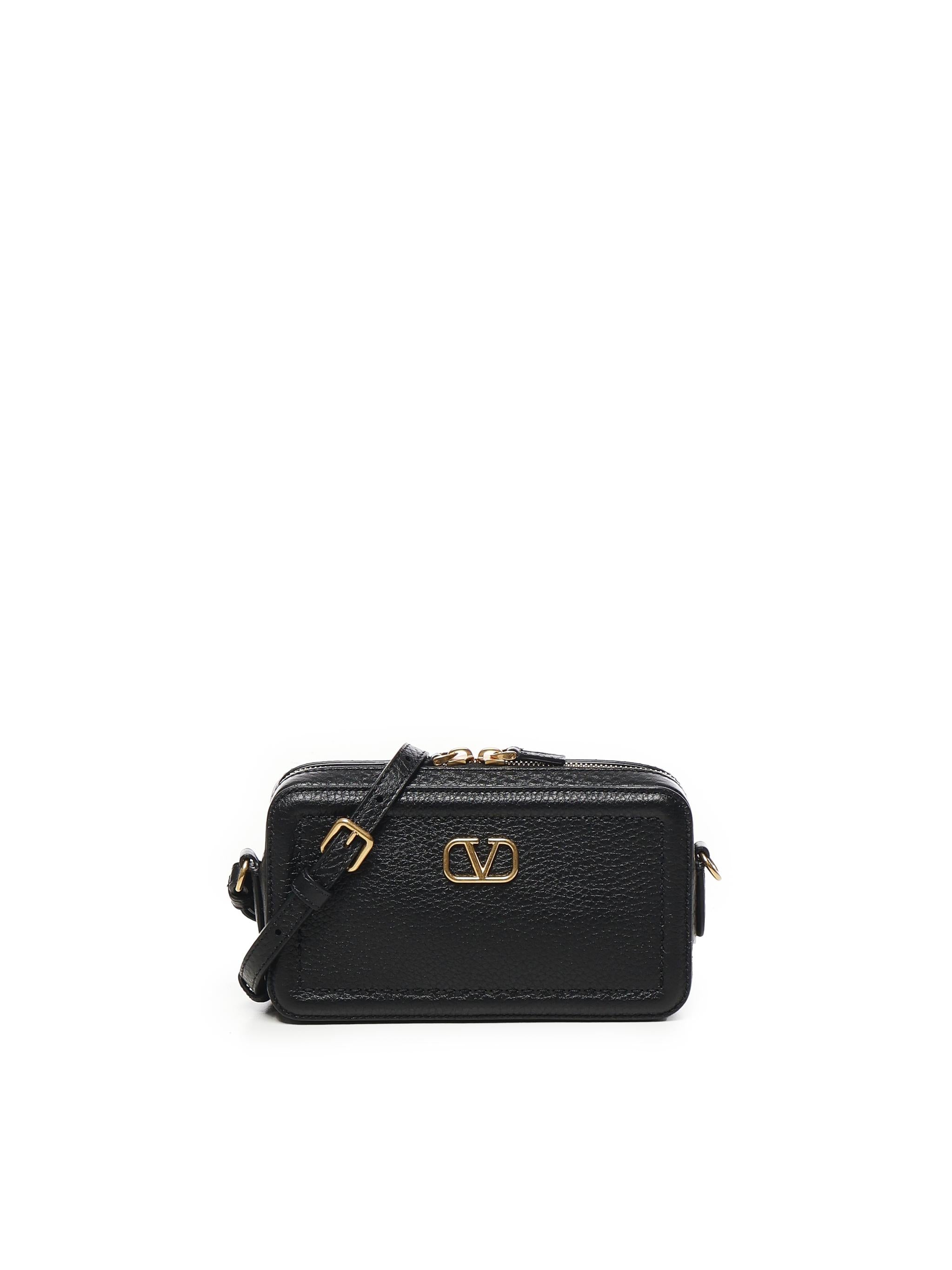 Borsa tracolla mini Alltime in vitello granato 6W0P0AI5 RZR0NO VALENTINO GARAVANI 