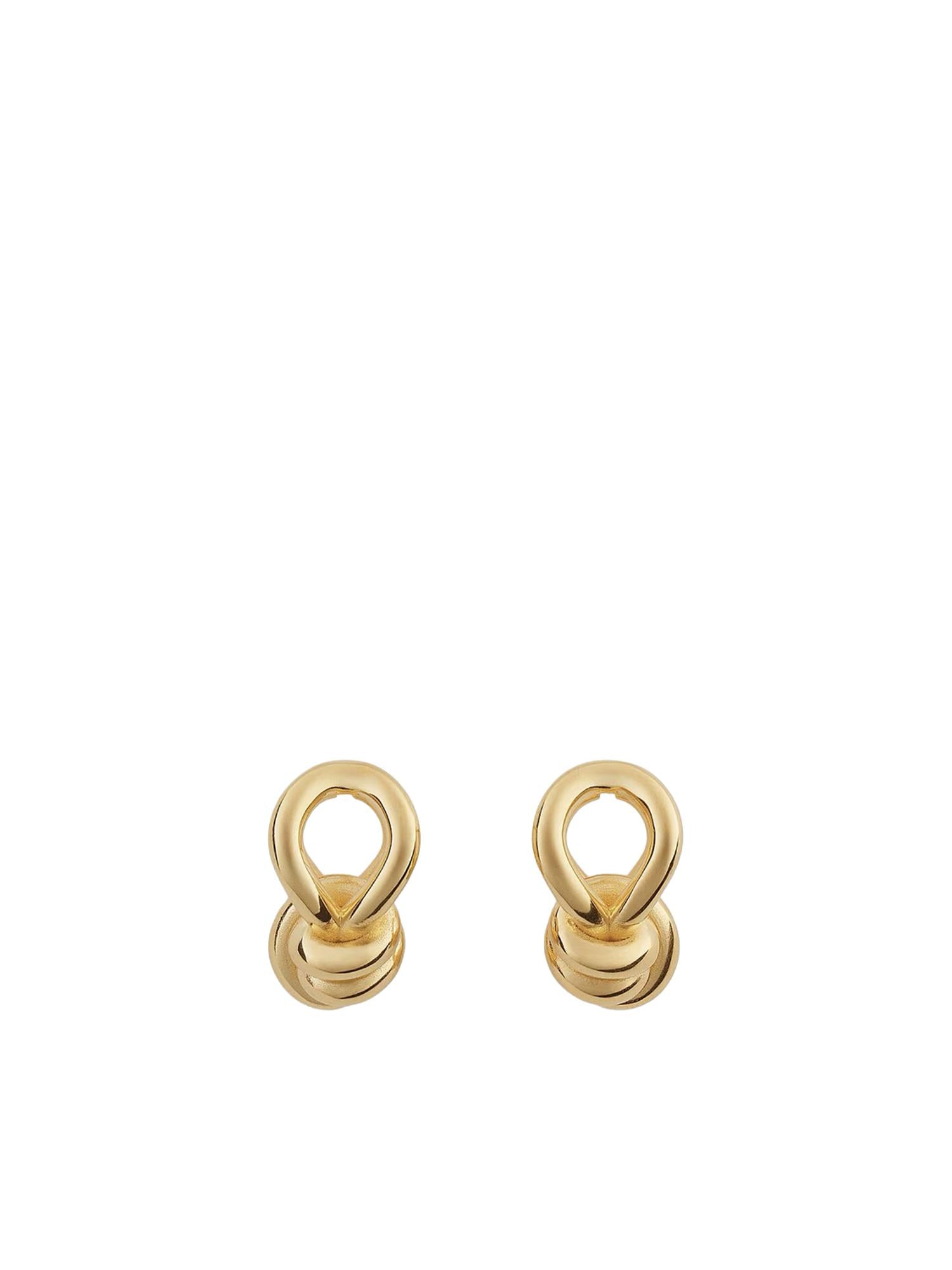 Orecchini Knot in argento 815944 VAHU08120 BOTTEGA VENETA 