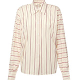 CAMICIA IN COTONE A RIGHE 26FWNCA-0005  NINEMINUTES 