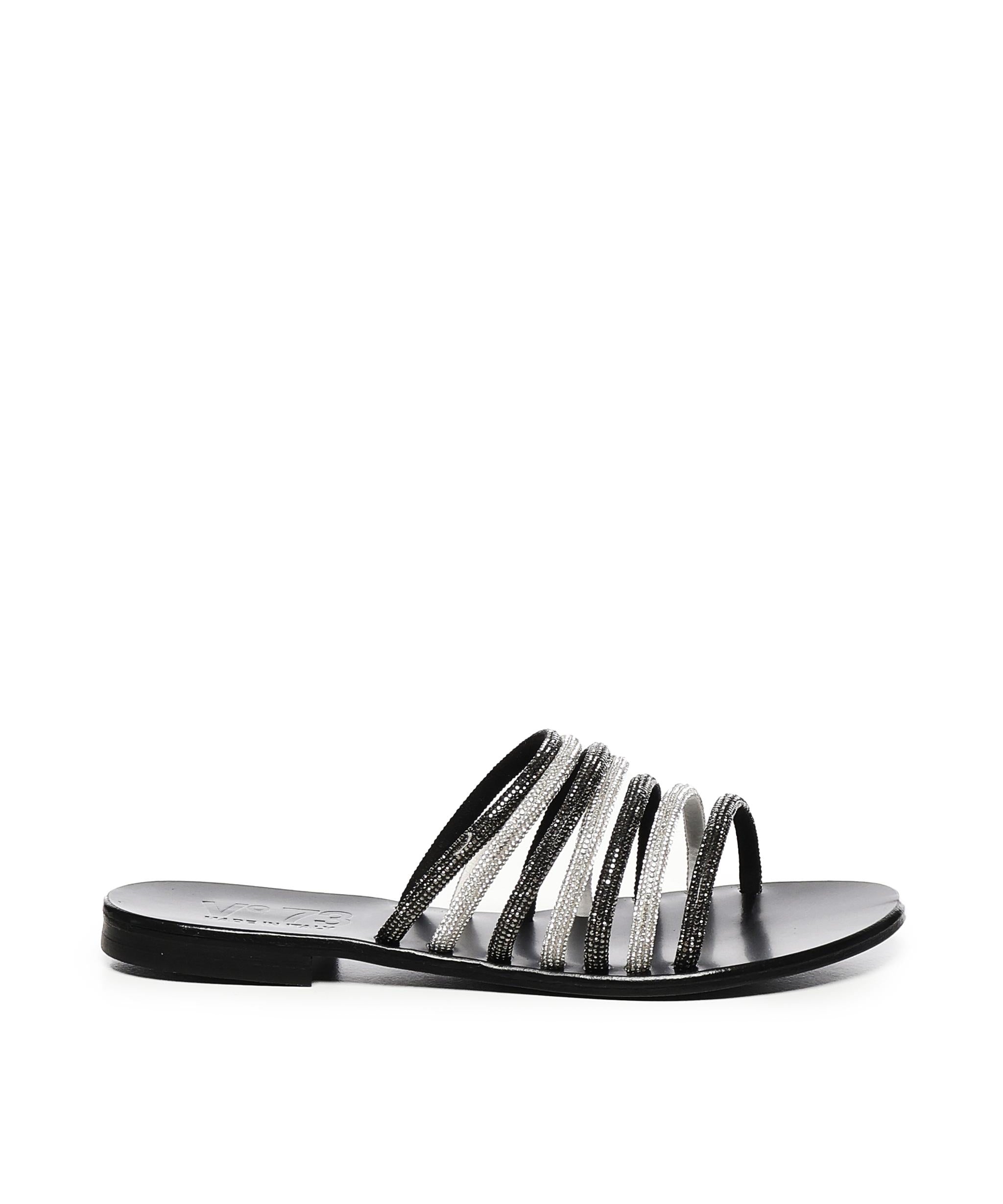 Sandali Fredy con strass 73SC8V502STR FREDYNERO V° 73 