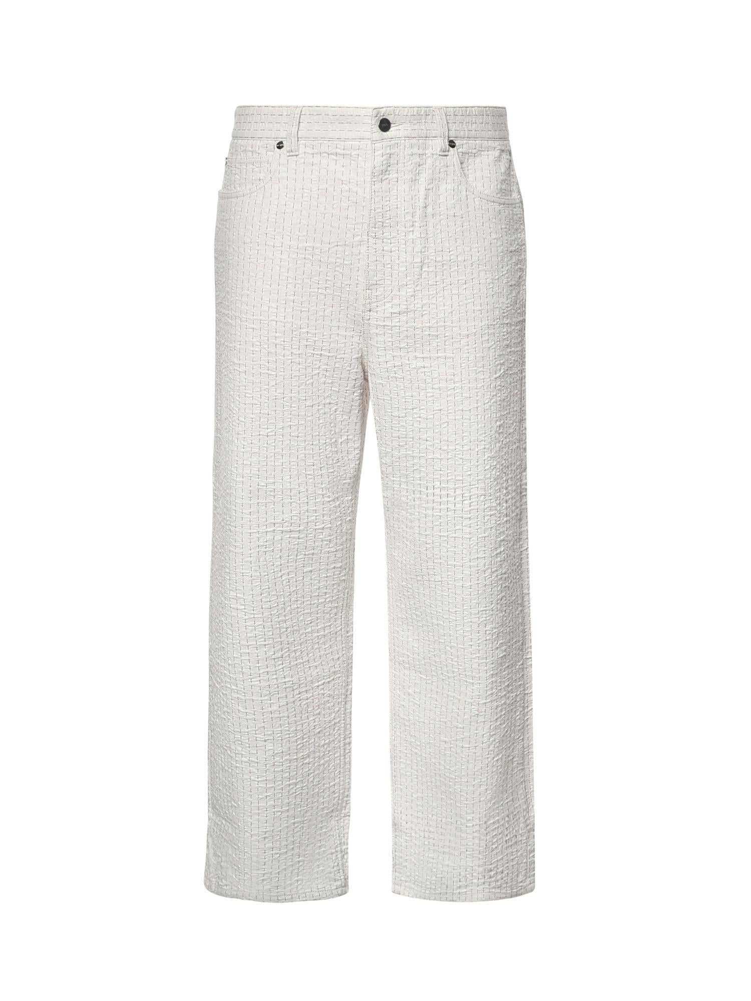 Jeans in denim con impunture FLP345 AWMLF08QQ FENDI 