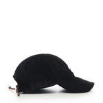 Cappello da baseball in velluto 5HC369 2CUAF034S MIU MIU 