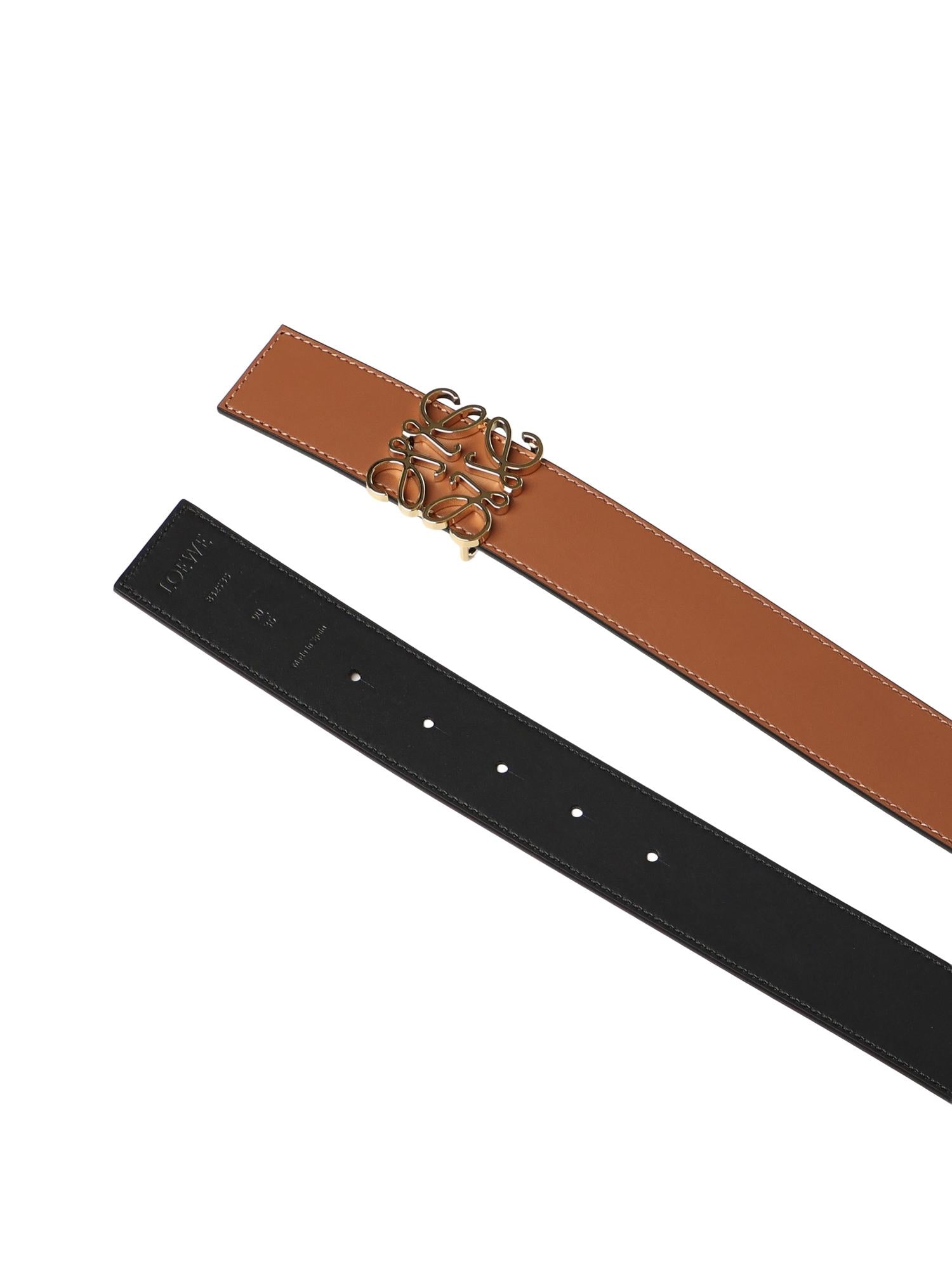 Cintura Anagram in pelle di vitello E821Z20X02 2544 LOEWE 