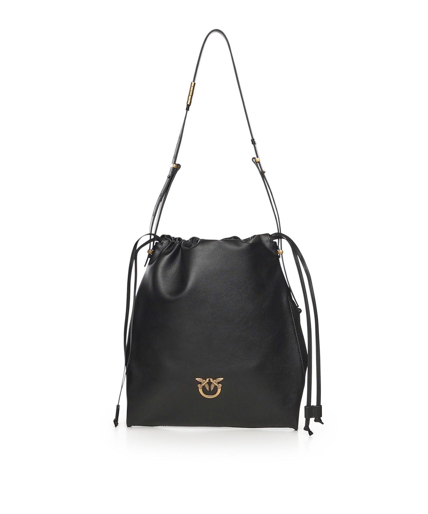 Borsa a spalla con logo 104359 A0QOZ99Q PINKO 
