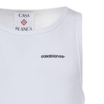 Canotta a coste in cotone con logo MSP26JTS057 02 CASABLANCA 