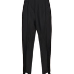 Pantaloni con staffa in cotone strutturato 736493 V3F901000 BOTTEGA VENETA 