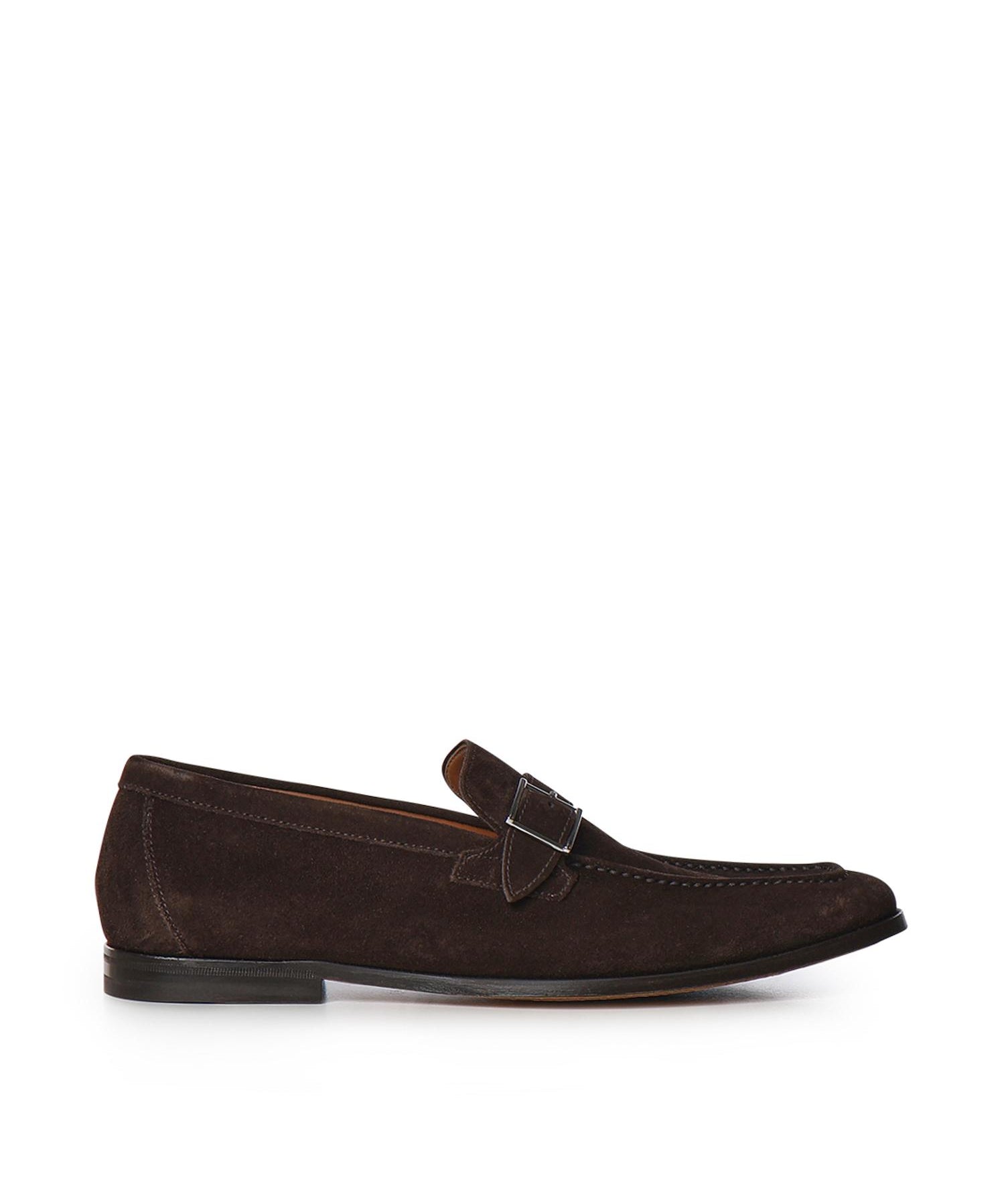 Mocassino mono fibbia in suede DU3524NORWUZ009 TM23 DOUCAL'S 
