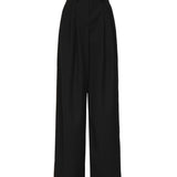 Pantaloni larghi in lana 1434250000 BLACK MAGDA BUTRYM 